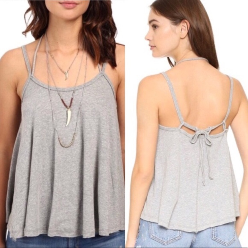 We the free people gray tank top xs small
